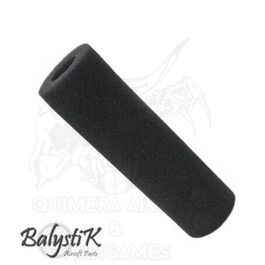 Espuma para Silenciador 40x15x100mm Balystik - Negro
